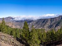 Spanien - Roque Nublo Wanderweg Panoramablick. / Gran Canaria